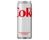 Can Diet Coke Sleek 330ml x 24