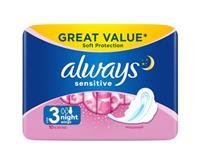 Always Sensitive Night 10pk x 10