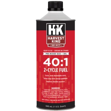 Harvest King Premixed Fules 40:1, 32 Oz.